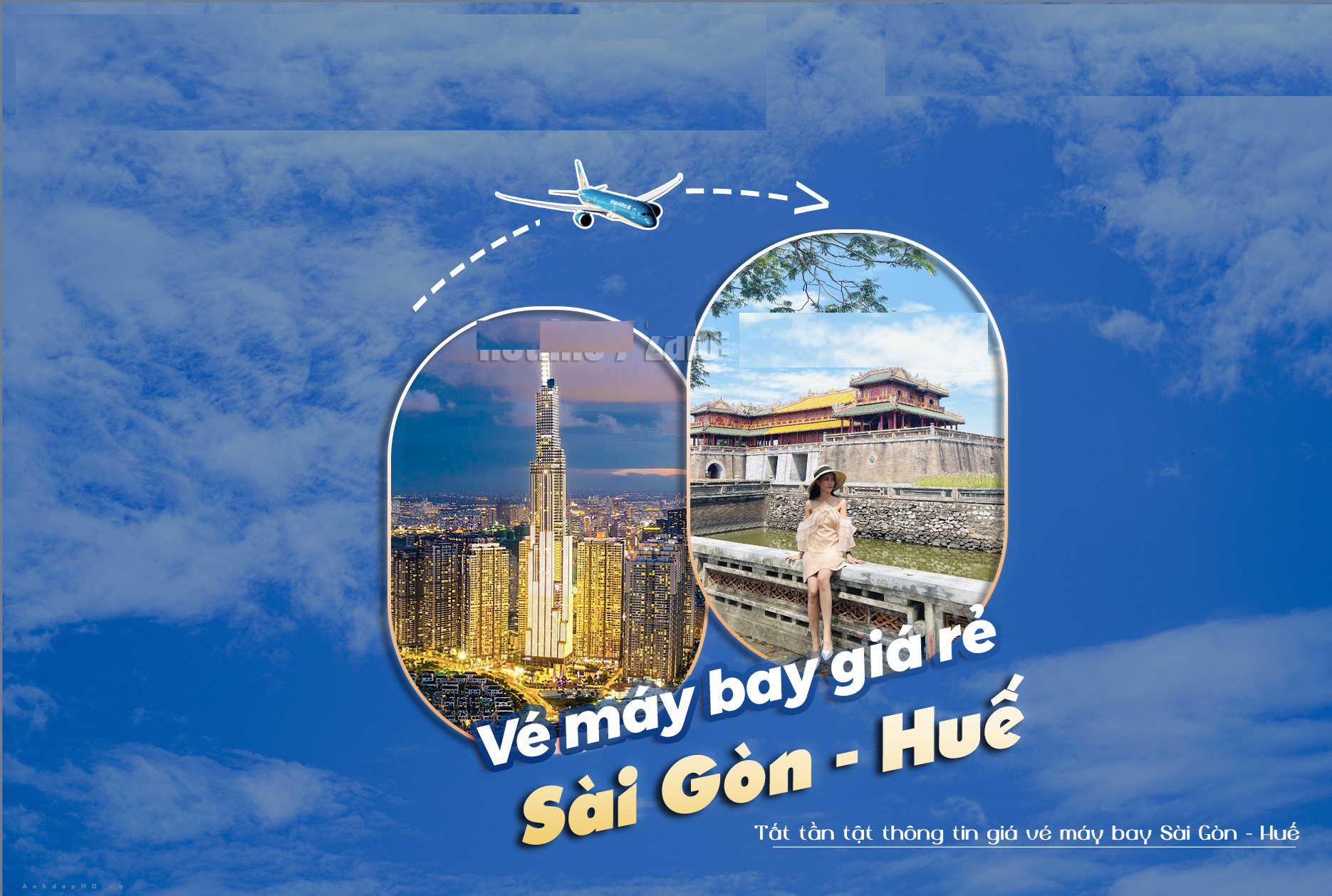 VÉ MÁY BAY VIETNAM AIRLINES TỪ HUẾ ĐI SÀI GÒN GIÁ TỐT