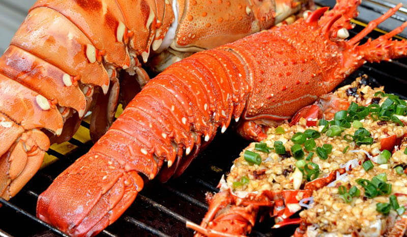 Đặc sản tôm đỏ Côn Đảo Đặc sản tôm đỏ Côn Đảo