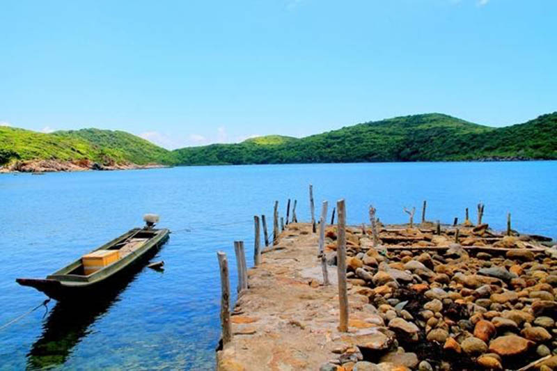 Vịnh đầm tre hoang sơ Vịnh đầm tre hoang sơ