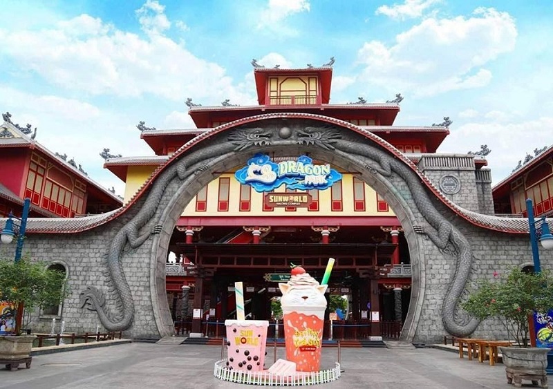 Công viên Rồng với 16 trò chơi mạo hiểm Công viên Rồng với 16 trò chơi mạo hiểm