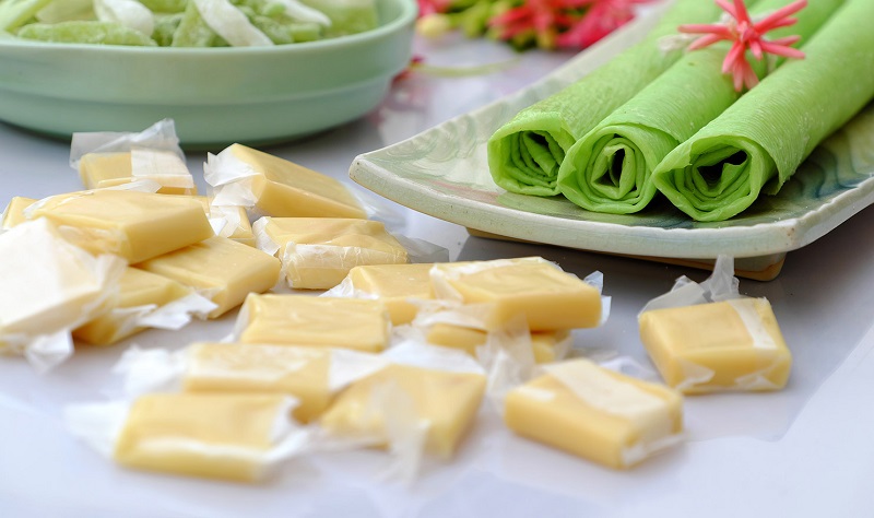 Kẹo dừa Bến Tre ngon và hấp dẫn
