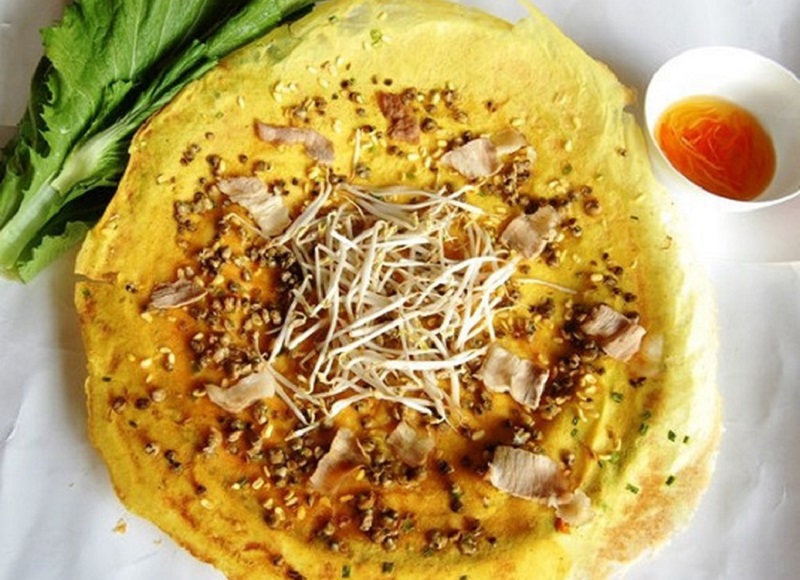 Bánh xèo ốc gạo