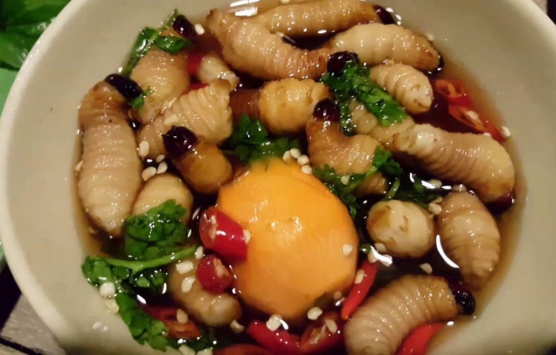 Đuông dừa món ngon Bến Tre