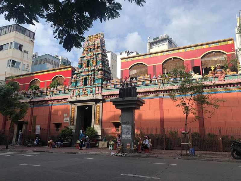 Đền Mariamman - 45 đường Trương Định, Quận 1