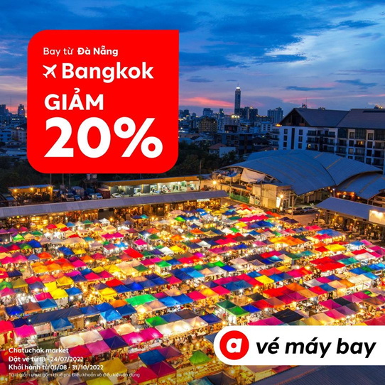 Ưu đãi giảm đến 30% cho các đường bay thẳng Việt Nam - Thái Lan