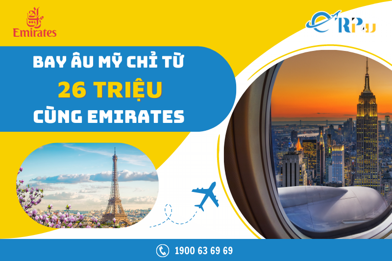 khuyến mại bay emirates