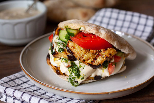 Sabich Sandwich Sabich Sandwich