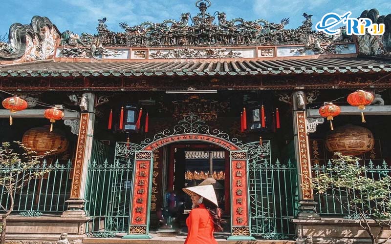 Chùa Bà Thiên Hậu trở thành địa điểm chụp ảnh lý tưởng Chùa Bà Thiên Hậu trở thành địa điểm chụp ảnh lý tưởng