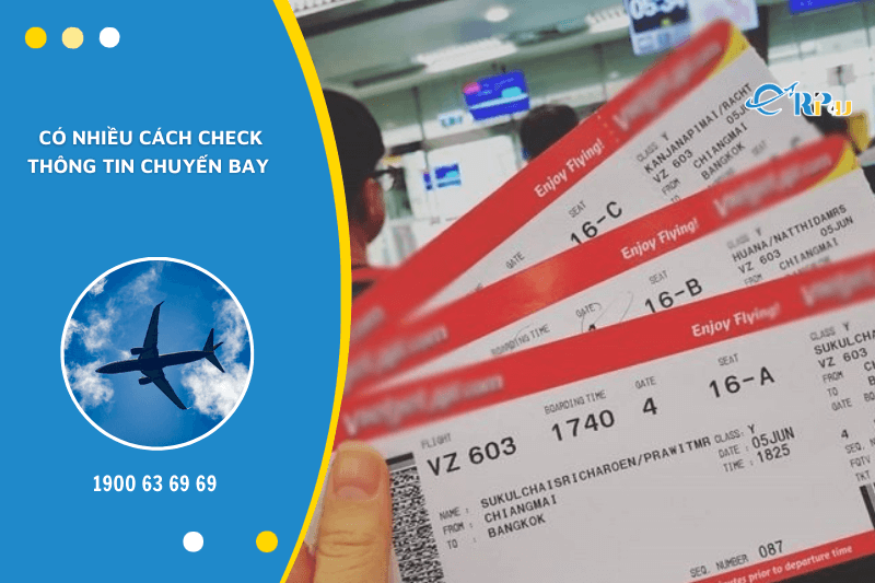 C&aacute;ch check th&ocirc;ng tin chuyến bay