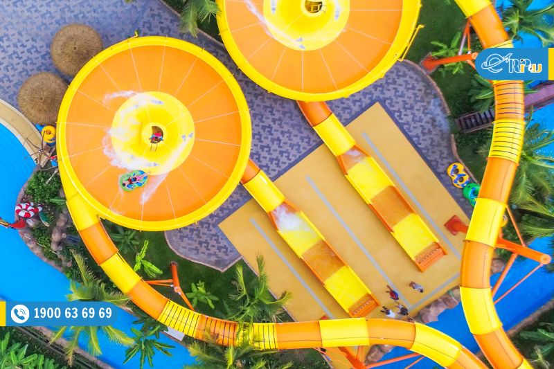 Khu công viên nước VinWonder phú quốc - Thế giới lốc xoáy