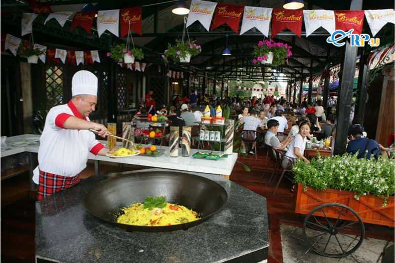ăn uống ở bà nà hill