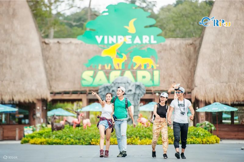 Nên đi Vinpearl Safari Phú Quốc vào buổi sáng