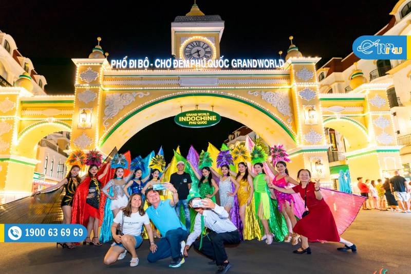 Ăn sập Ở Chợ Đêm Grand World Phú Quốc