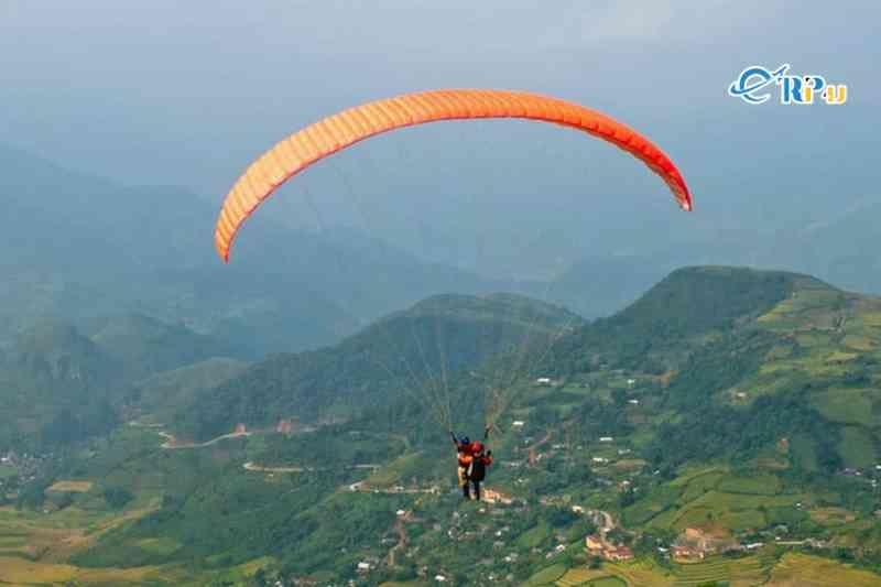 Dù lượn Langbiang Đà Lạt