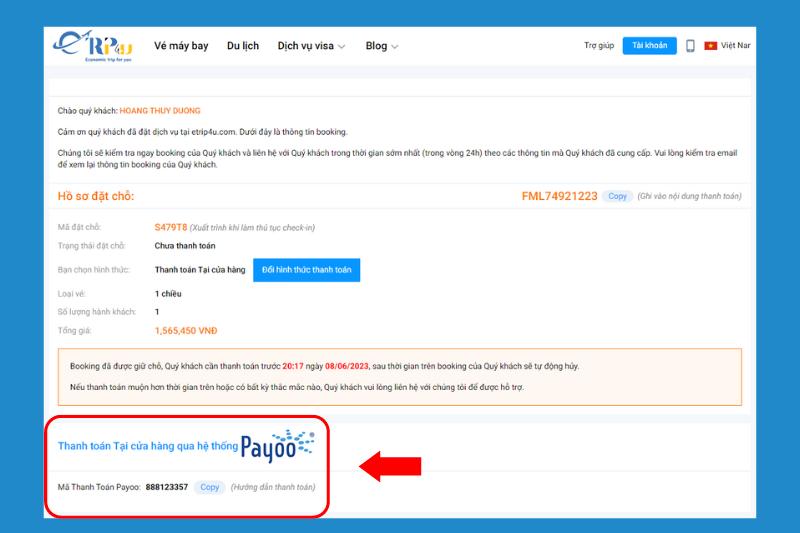 nhận mã thanh toán payoo nhận mã thanh toán payoo