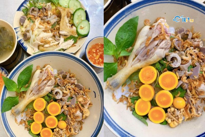 Bánh ướt lòng gà