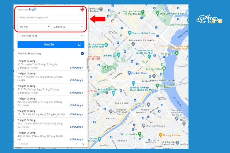 tìm kiếm cửa hàng gần nhất