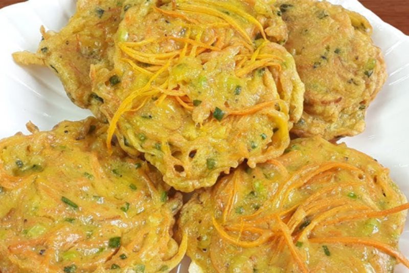 Bánh cà rốt chiên