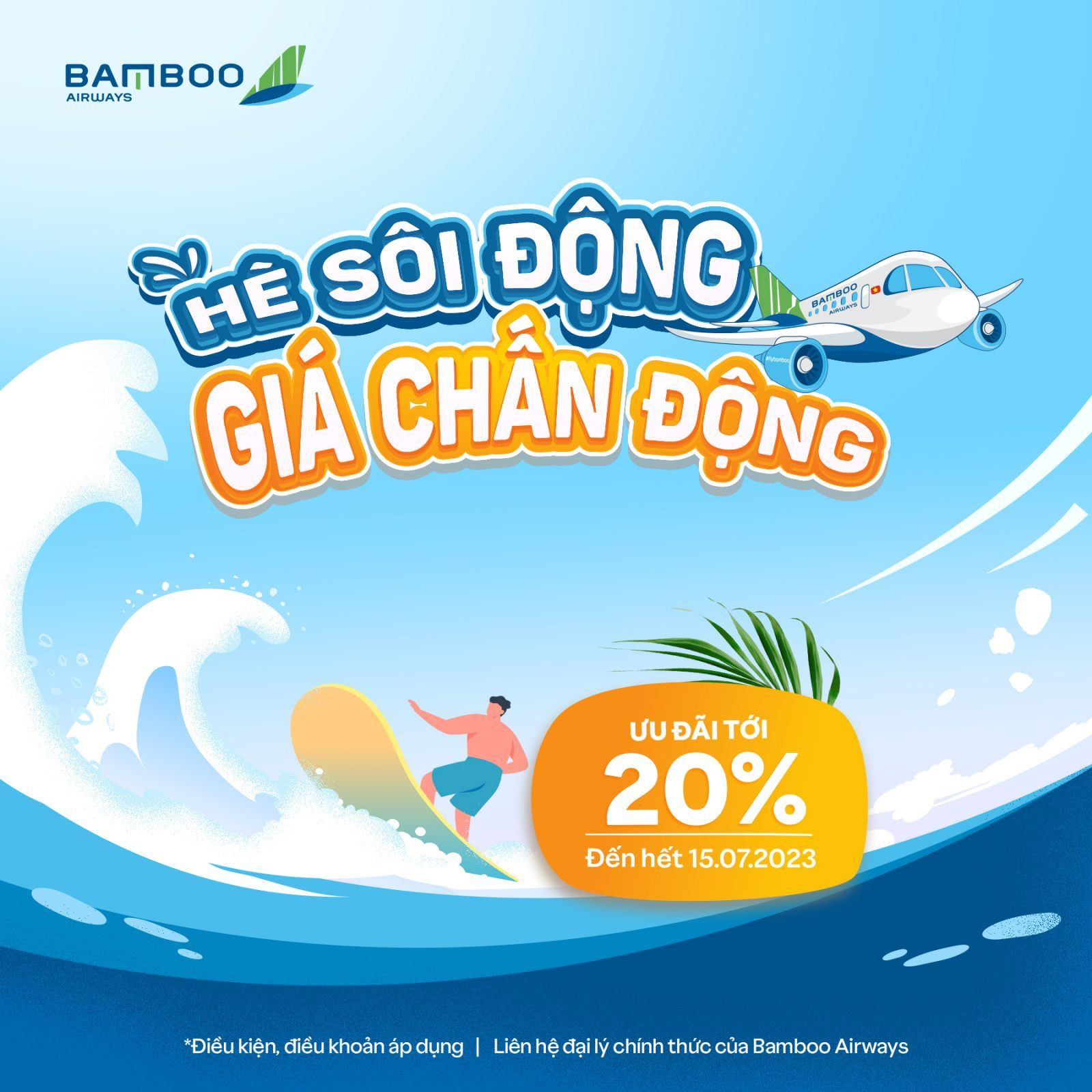 vé máy bay bamboo giảm 20%