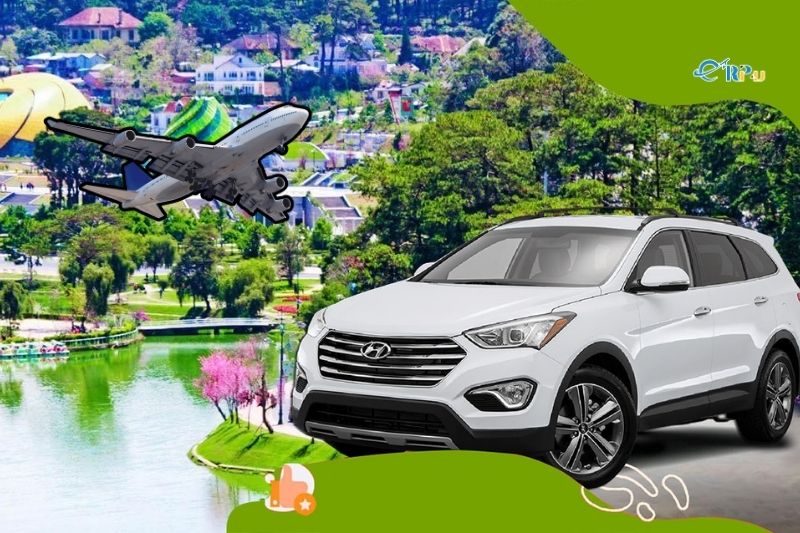 Đi gì từ sân bay ở Đà Lạt về trung tâm TP?