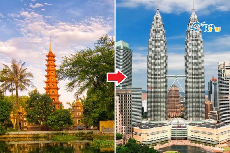 Chặng bay Hà Nội - Kuala Lumpur 