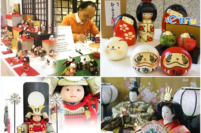 Búp bê truyền thống Nhật Bản