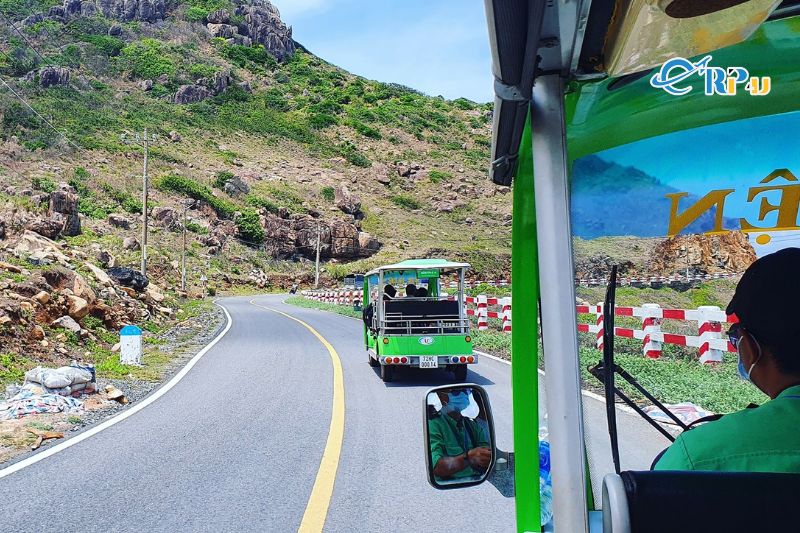 Phương tiện di chuyển từ sân bay về trung tâm Côn Đảo   