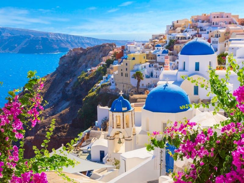 Santorini - Xứ sở thần tiên cạnh biển Santorini - Xứ sở thần tiên cạnh biển