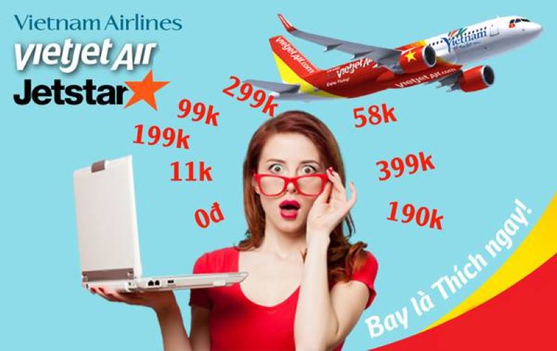 Các cách săn vé máy bay rẻ nhất hôm nay