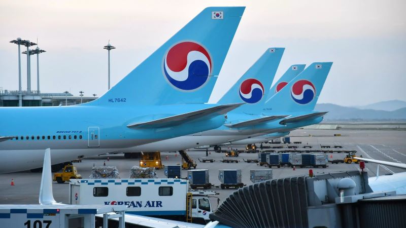 Hãng hàng không Korean Air khai thác đường bay thẳng Incheon - Phú Quốc Hãng hàng không Korean Air khai thác đường bay thẳng Incheon - Phú Quốc