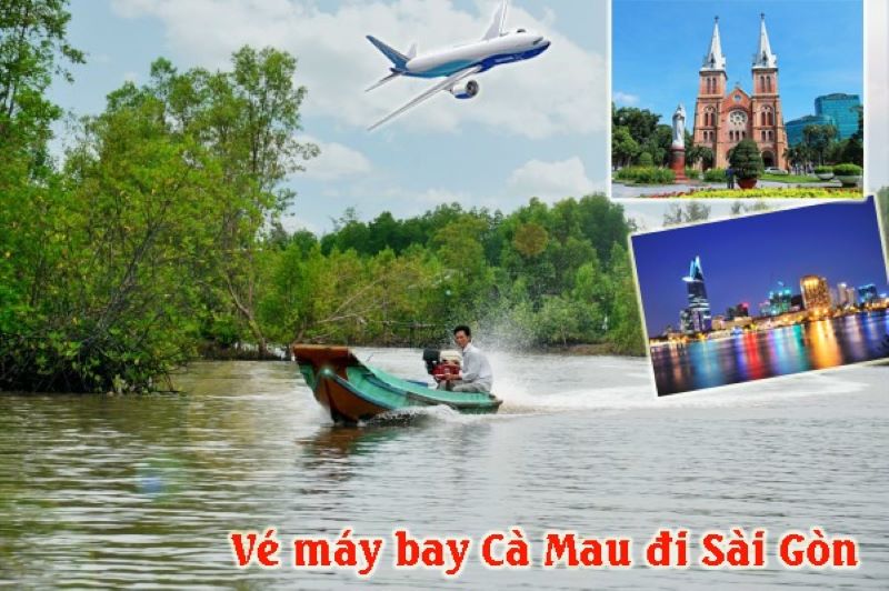Giá vé trung bình bay đến Cà Mau bao nhiêu?