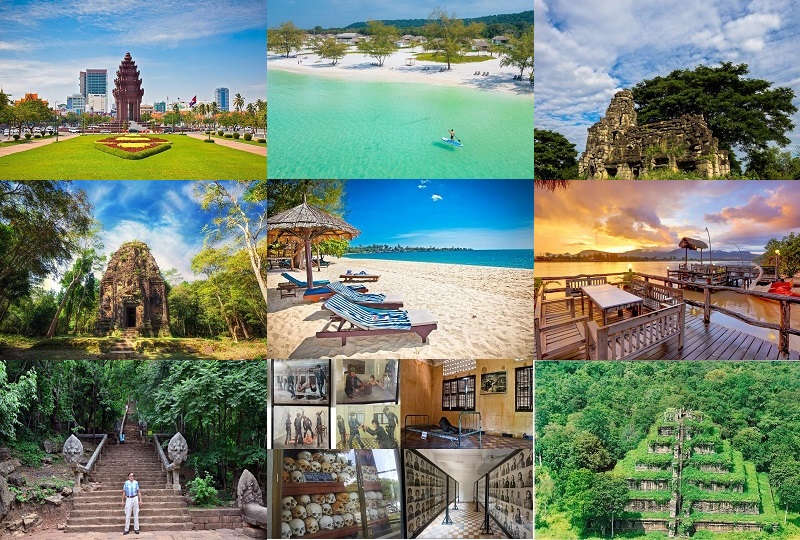 Những địa điểm nổi tiếng ở Campuchia