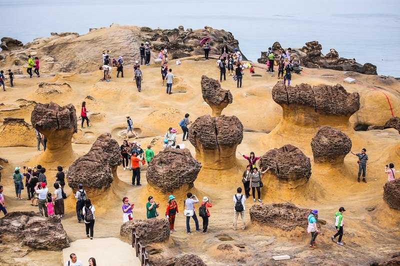 C&ocirc;ng vi&ecirc;n D&atilde; Liễu (Yehliu) - Yehliu Geopark