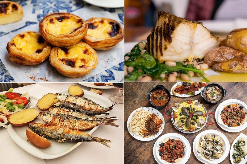 Món ngon Bồ Đào Nha du khách nên thưởng thức Món ngon Bồ Đào Nha du khách nên thưởng thức