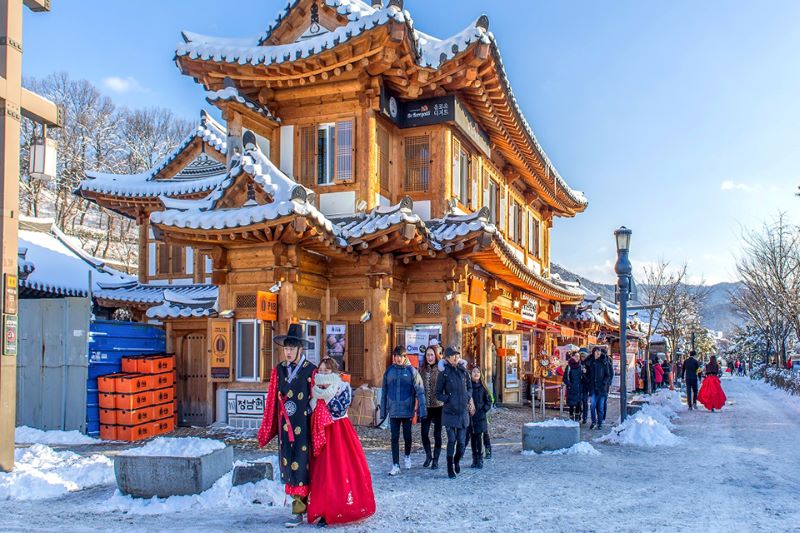 Tour du lịch Hàn Quốc vào mùa đông Tour du lịch Hàn Quốc vào mùa đông