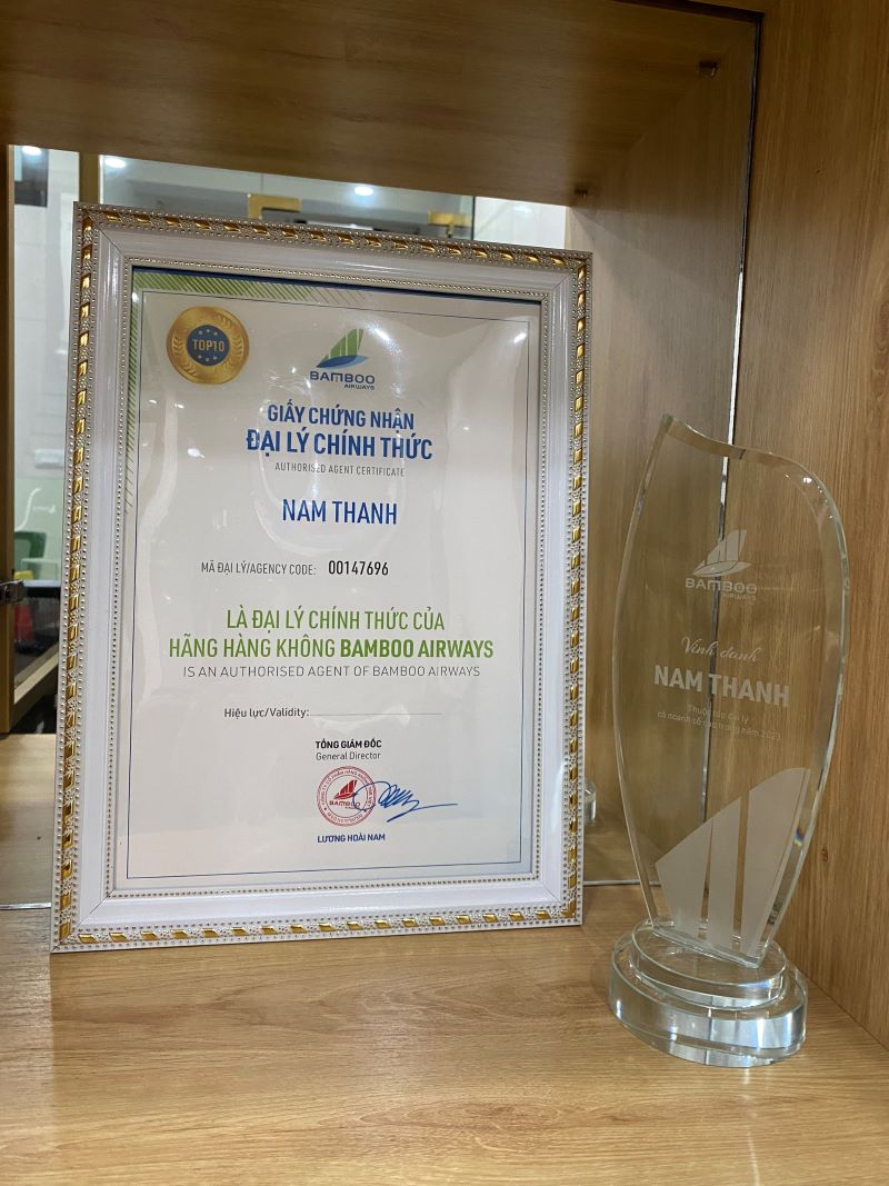 Nam Thanh Travel - Đại l&yacute; ch&iacute;nh thức của Bamboo Airways