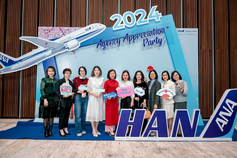 Nam Thanh Travel tham dự đ&ecirc;m tiệc &ldquo; Vinh Danh Đại L&yacute; FY2023&rdquo; của All Nippon Airways (Ana)