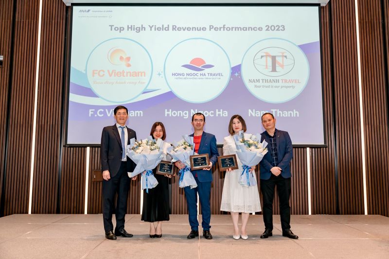 Nam Thanh Travel tham dự đ&ecirc;m tiệc &ldquo; Vinh Danh Đại L&yacute; FY2023&rdquo; của All Nippon Airways (Ana)