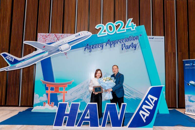 Nam Thanh Travel tham dự đ&ecirc;m tiệc &ldquo; Vinh Danh Đại L&yacute; FY2023&rdquo; của All Nippon Airways (Ana)