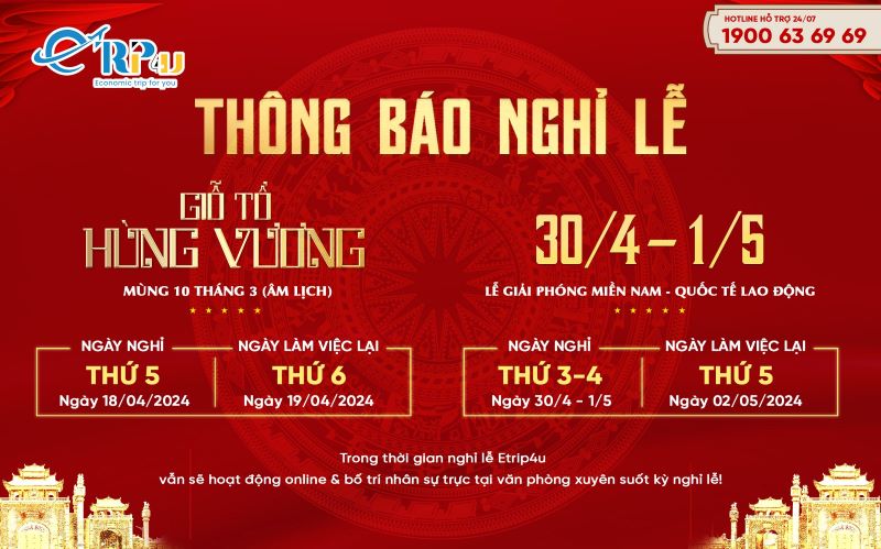 Lịch nghỉ lễ