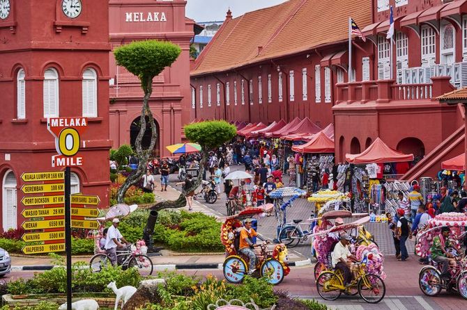 Malacca là một thành phố cổ kính Malacca là một thành phố cổ kính