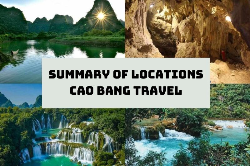 Places to visit in Cao Bang Places to visit in Cao Bang