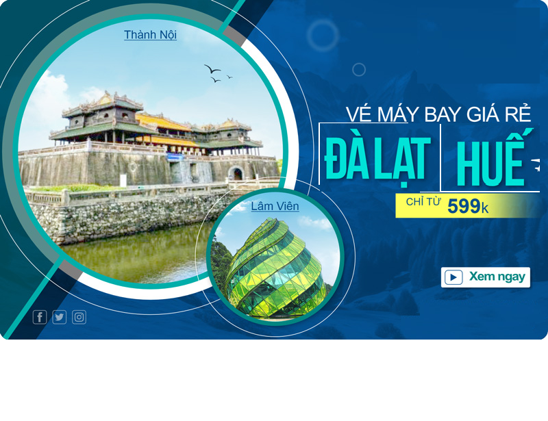 So sánh giá vé của các hãng bay chặng Đà Lạt Huế So sánh giá vé của các hãng bay chặng Đà Lạt Huế