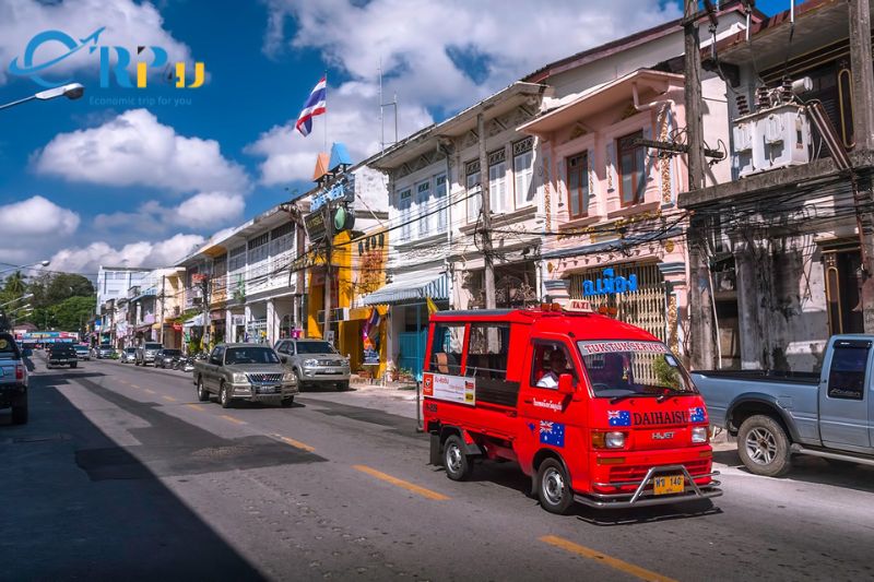 Phương tiện di chuyển đi du lịch Phuket