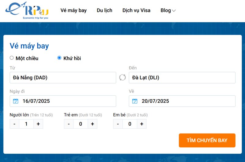 Săn giá vé máy bay hè 2025 siêu rẻ trên Etrip4u