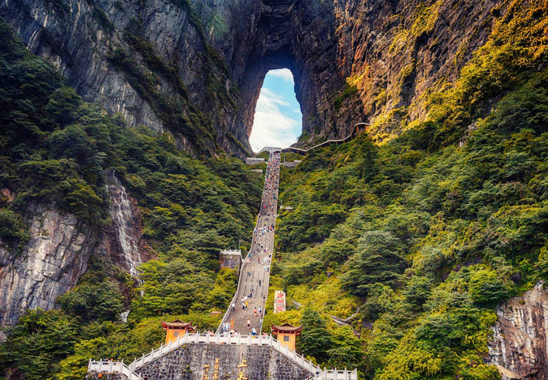 Cổng trời Thiên Môn Sơn Cổng trời Thiên Môn Sơn