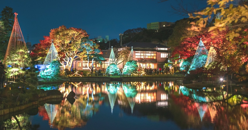 Tham gia lễ hội ánh sáng mùa thu