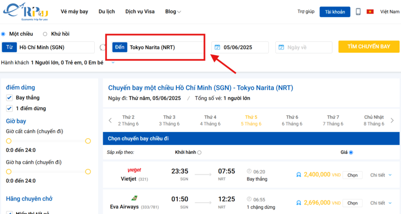 Đặt vé máy bay giá tốt tại Etrip4u Đặt vé máy bay giá tốt tại Etrip4u