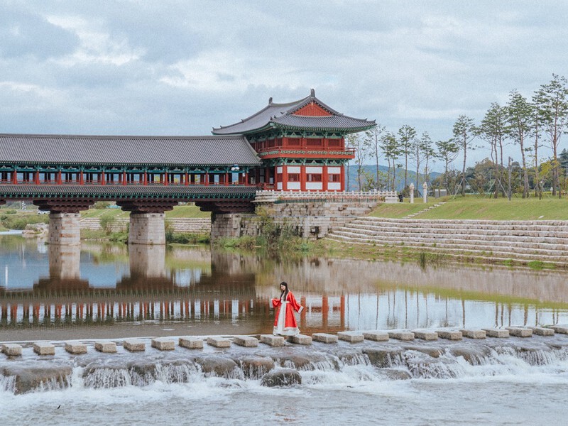 Cảnh sắc thơ mộng của thành phố di sản Gyeongju Cảnh sắc thơ mộng của thành phố di sản Gyeongju