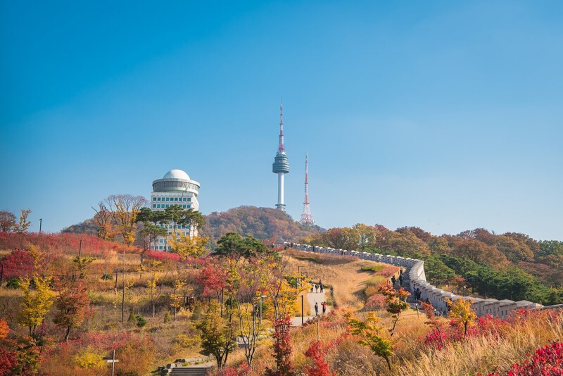 Check-in tháp Namsan biểu tượng của Seoul Check-in tháp Namsan biểu tượng của Seoul